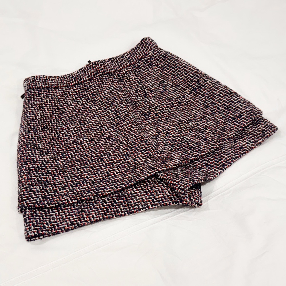 Maje Multicolor Tweed Skort